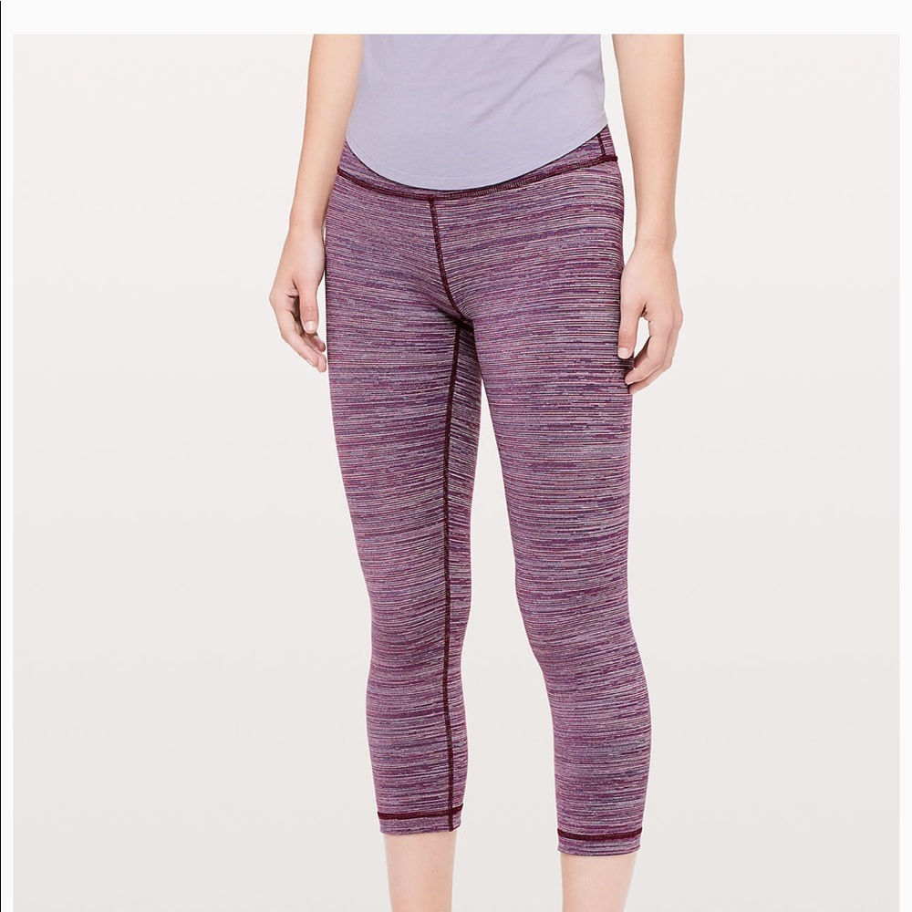 Lululemon Wunder Under Crop (High-Rise)
